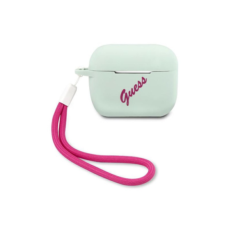 cover guess airpods pro silicone verde