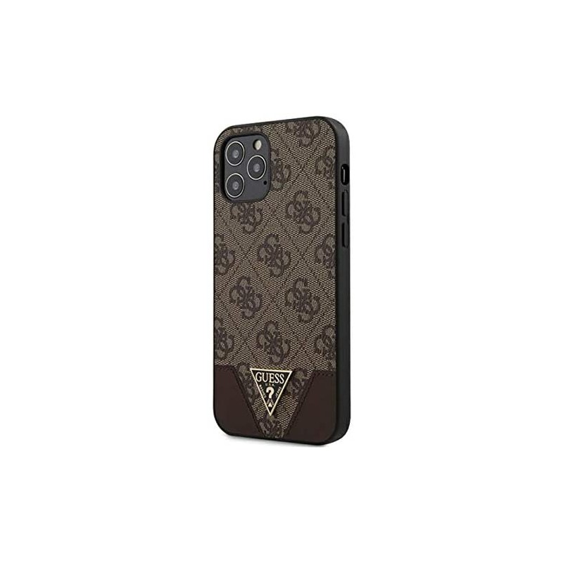 COVER GUESS IPHONE 12 / 12 PRO BROWN