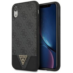 COVER GUESSLOGO TRIANGOLO BLACK IPHONE XR