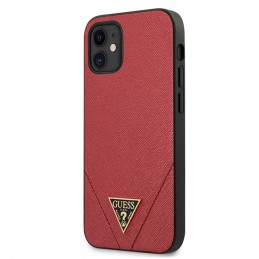 COVER HARD GUESS BLACK APPLE IPHONE 12 mini RED