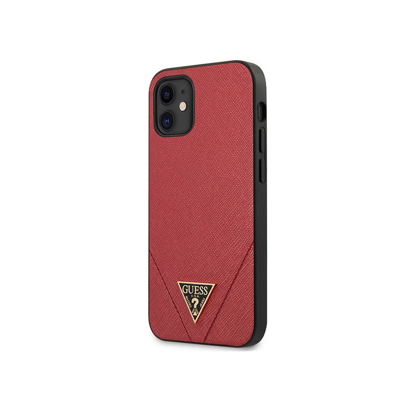 COVER HARD GUESS BLACK APPLE IPHONE 12 mini RED