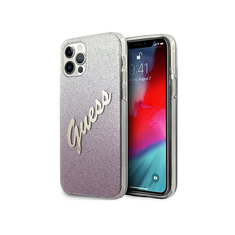 COVER HARD GUESS GLITTER APPLE IPHONE 12 PRO MAX
