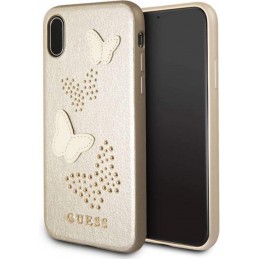 CUSTODIA COVER IPHONE X GUESS STUDS & SPARKLES