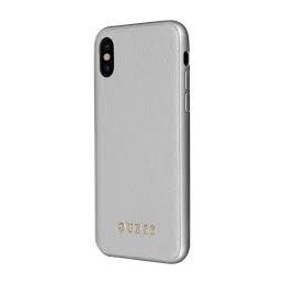 HARD CASE IRIDISCENT GUESS COLLECTION IPHONE X SILVER