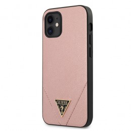 COVER HARD GUESS BLACK APPLE IPHONE 12 mini PINK