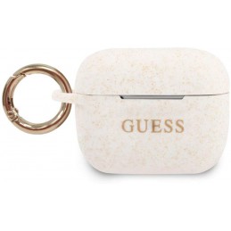 COVER GUESS AIRPODS PRO SILICONE BIANCO