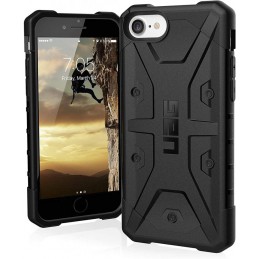 URBAN ARMOR GEAR UAG Designed for iPhone SE 2020 Case Pathfinder [Black] Rugged Shockproof Military Drop Tested Protective Cover
